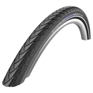 Pneu City 24 X 1.75 Schwalbe Marathon Plus Noir (Recommande La Poste) Tr (47-507) Renfort 5 mm Flanc Reflex
