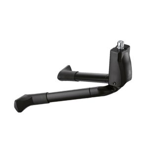 Béquille Vélo Double Centrale Ursus Big Foot 26" Pliable Alu Noir (275 mm) - Supporte Poids 50Kgs (Livre Sur Carte)