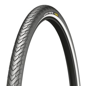 Pneu VTT Urbain 24 X 1.85 Michelin Protek Max Renfort 5 mm Noir Tr (47-507) Flanc Reflex Compatible VAE (Offre Spéciale)