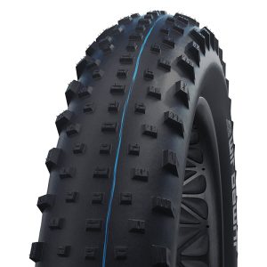 Pneu VTT 26 X 4.00 Schwalbe Jumbo Jim Fat Bike Addix Noir Tubeless Compatible Tubetype Ts (100-559)