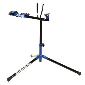 Pied De Montage-Réparation Vélo Réglable-Pliable Rotation 360° H 84-100 cm 120X105 cm (Inclus Adaptateur) -Bicisupport-