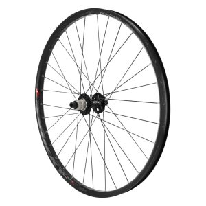 Roue VTT Disque 27.5" Trucky 30 Boost Tubeless Ready Arrière Disque 6 Trous Noir Moyeu Sram Xd 12V Axe Traversant 12-148 Compatible VAE - All Terrain Jante 30C 32 Rayons