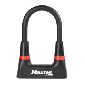 Bike/scooter Lock U Masterlock 80 X 150 mm Dia 14 mm Black Supplied with 4 Keys