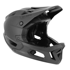 Casque Vélo Type Descente-Enduro Integral Gist Slope Noir Taille 59-62 cm (Vendu En Boite)