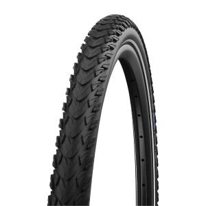 Pneu VTC Cross 700 X 47 Schwalbe Marathon Plus Tour Noir Tr (47-622) Renfort 5 mm Flanc Reflex Homologué VAE E50
