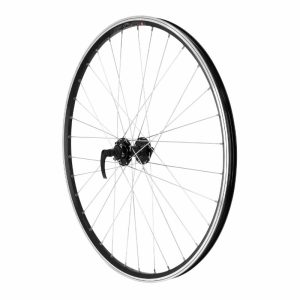 Hybrid Wheel Rotor - Shoe Lockout 700 X 35 - 28" M260 Front Black Hub Velox 6 Holes Rim 19C 32 Spokes - Max. Weight 130 Kg