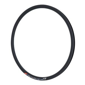 Rim Road 700 Gravel Pulse 19 Black 32T. Rotor Tubeless Ready Double Wall Profile 28 mm - 622X19C