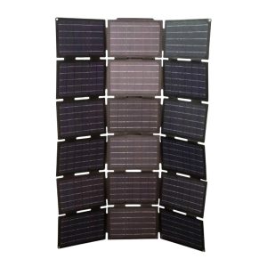 Charger - Panel Solar Folding 150W - 42V for Battery Connectors Leader Fox and Smartphone - Pc USB (Sold Individually In Carry Bag)