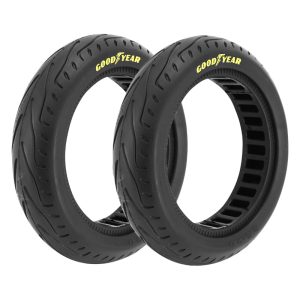 Pneu Trottinette Plein 8.5 X 2.00 Goodyear Noir Anti-Crevaison (Vendu Par 2 Sur Carte) - Largeur Intérieur 35 mm