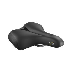 Selle Royal Ellipse Loisir Avec Trou Central Relaxed Noir 250X223 mm 638G