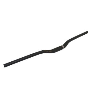 Cintre VTT Demi Releve P2R Uno Alu Noir Mat 31,8 mm L780 mm Hauteur 25 mm Angle 9°