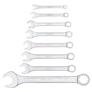 Outil Clés Mixtes Plates Et Polygonales Cyclus Acier Chrome (Jeu 8 Pieces)