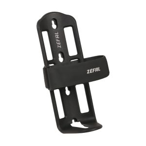 Porte Bidon Zefal Z Adventure Cage Noir Pour Bouteille Eau, Sacoche De Fourche (Résine Thermoplastique) - Sangle Velcro Réglable Pour Bouteille 1.5L