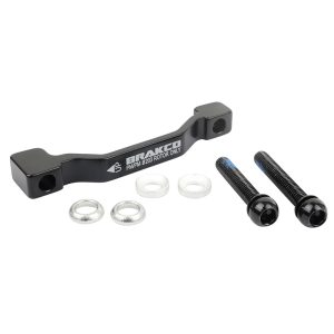 Adaptateur - Rehausse Frein A Disque VTT Post-Mount Avant - Arrière Brakco Étrier 180 mm Pour Disque 203 mm