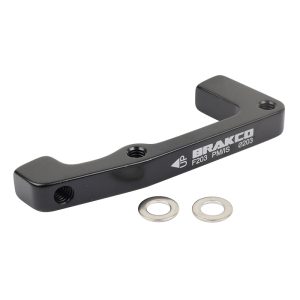 Adaptateur Frein A Disque VTT Avant Brakco Disque 203 mm Étrier Post-Mount Sur Fourche International