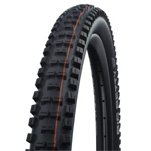 Pneu VTT Gravity - VAE 29 X 2.60 Schwalbe Big Betty Addix Super Gravity Enduro Noir Tle Tubeless Ready Ts (65-622) Homologué VAE E50