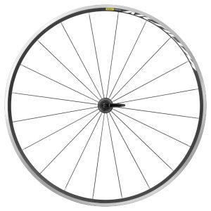 Roue Route Patin Blocage 700 Mavic Aksium Avant Noir 20 Rayons Jante 622-17