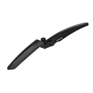 Mudguard MTB AV 26''-27.5"-29" Polisport Cross Mud-Pro Black Double Finish Matte-Gloss Adjustable for Fork Dropper Mount Magnetic (Sold Individually)