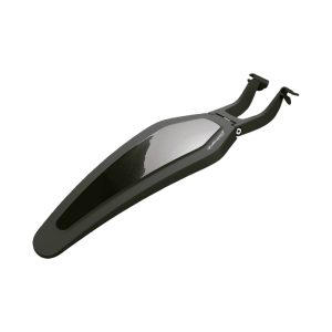 Garde Boue VTT AR 16'' À 29" Polisport S-Mud MTB Réglable Noir (Sur Rail De Selle) Longueur 380 mm