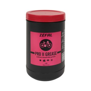 Graisse Vélo Lithium Zefal Pro Ii Grease Pour Roulement-Moyeu-Boîtier-Tige De Selle (Pot 1 Kg)