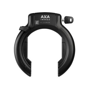 Bike Lock Horseshoe Axa Imenso Large Opening 92 mm Black (Without Mount) - Compatible Plug Ulc- Security Level 12-15 - for Fat Bike (Key Prisonniere)