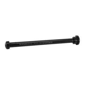 Axe Traversant - Blocage Roue Arrière Blackbearing Filetage M12 X 1.5 mm Noir (179 mm Hors Butee Dont Filetage 20 mm) Avec Écrou