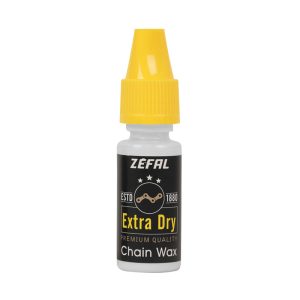 Lubrifiant Vélo Chaîne Zefal Dry Wax Condition Seche Ou Poussiereuse (Burette 10Ml) - Ideal Pour Emmener Lors De La Sortie