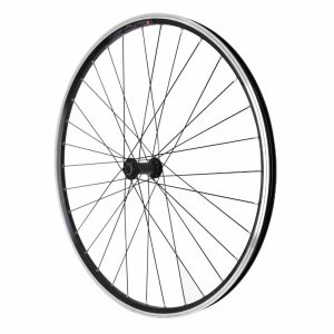 Hybrid Wheel Shoe Lockout 700 X 35 - 28" M260 Front Black Reinforced Shimano Hub Qc300 Black Special Rental Fleet Rim 19C 32 Spokes Black - Max. Weight 130 Kg