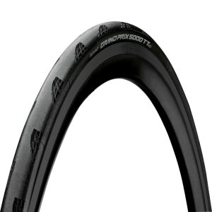 Pneu Route 700 X 28 Continental Grand Prix 5000 TT Tubeless Ready Noir Ts (28-622) - Technologie Sans Crochet Pour Giant - Zipp -Gp5000- TT Contre La Montre Pneu Allege