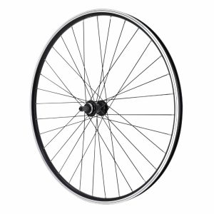 Hybrid Wheel Shoe Lockout 700 X 35 - 28" Er10 Black Rear Hub Freewheel Rim 19C 32 Spokes Black