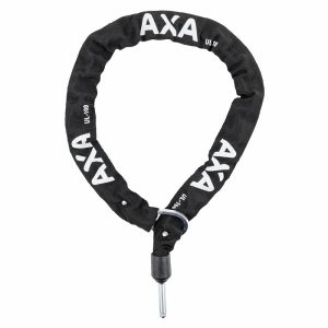 Bike Chain Lock Buckle Axa Ulc for Horseshoe Plug Chain Dia 5.5 mm L1.00M Dark Grey (Depth Plug 35 mm Dia 10 mm) for Block XXL and Imenso