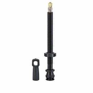 Valve De Pneu Tubeless Presta Newton Colori Noir 87 mm 4 Trous Pour Diffusion Preventif (Vendu A L'Unite) - Livre Avec Démonte Obus