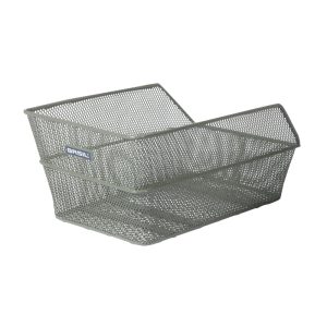 Rear Basket Steel Honeycomb Basil Cento Olive Green (38 X 24 X 11 cm)
