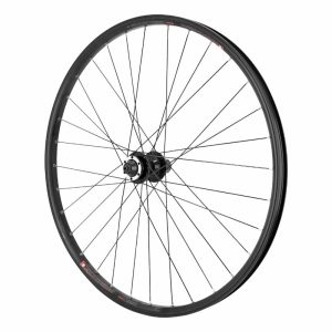 Hybrid Wheel - Cargo - E-bike - E-Bike - Longtail Rotor Lockring 700 X 35 - 28" Kargo L Hub Velox Rear Black 6 Holes Cassette 11-10-9V (Reinforced) Rim 25C 32 Spokes Black