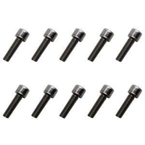Vis Potence Tête Conique M5X18 mm Chrome (Kit De 10 Vis)