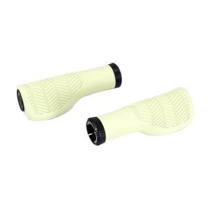 City Grip Herrmans Nucore Town Ergonomic with Lock-On Creme L 130 mm Dia 22 mm (Pair on Card)
