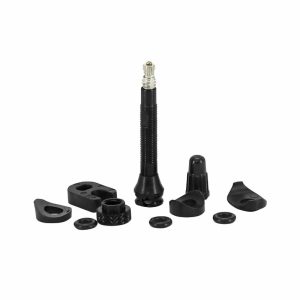 Valve De Pneu Tubeless Presta Mavic Ust 40 mm Alu Noir Obus Demontable (Vendu A L'Unite)