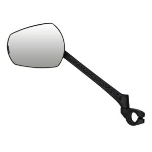 Rétroviseur Vélo Gauche Zefal Espion E80 Rabattable Fixation Sur Cintre Collier (Miroir 80 Cm2) 240X210X80 mm