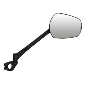 Rétroviseur Vélo Droit Zefal Espion E80 Droit Rabattable Fixation Sur Cintre Collier (Miroir 80 Cm2) 240X210X80 mm
