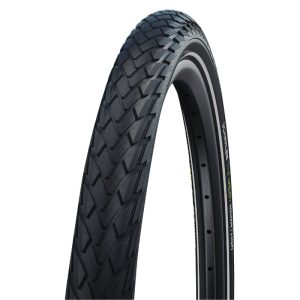 Pneu VTT Urbain 27.5 X 2.15 Schwalbe Marathon Green Noir Tr (55-584) Renfort Greenguard Flanc Reflex Compatible VAE