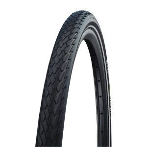 Pneu VTC Urbain 700 X 38B Schwalbe Marathon Green Noir Tr (40-635) Renfort Greenguard Flanc Reflex Compatible VAE (28X1 1-2)