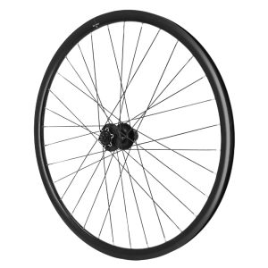 Roue Gravel - Route Disque Blocage 700 Pulse 19 Arrière Moyeu Shimano Deore M475 Disque 6 Trous Noir Cassette Hg-M 11-10-9V Tubeless Ready Jante 19C 32 Rayons Noir