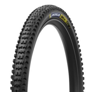 Pneu VTT Gravity 29 X 2.40 Michelin Dh16 Noir Stickers Bleu-Jaune Tubeless Ready Racing Line Ts (61-622)