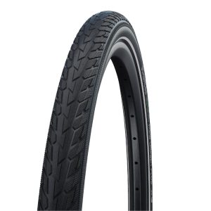 Pneu VTT Urbain 26 X 1.75 Schwalbe Motion Road Cruiser Plus Hs484 Noir Tr (47-559) Flanc Reflex Compatible VAE