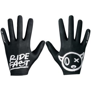 Gants Vélo VTT Long Gist Faster Ride Fast Noir S (Paire Sur Carte) Sans Velcro Compatible Ecran Tactile