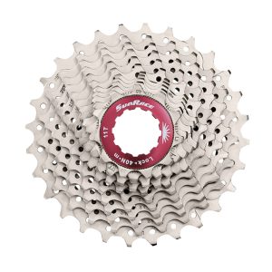 Cassette 11V. Sunrace Rx1 11-36 Route - Gravel Pour Shimano (Niveau 105) Metallic Argent (Livre En Boite) (11,12,13,15,17,19,22,25,28,32,36)