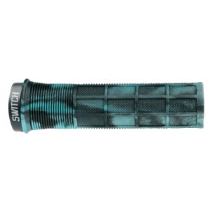 Poignée City-VTT Switch Supergrip Lock-On Smoke Bleu Clair (Paire)