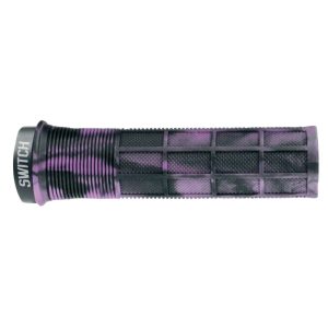 Poignée City-VTT Switch Supergrip Lock-On Smoke Violet (Paire)
