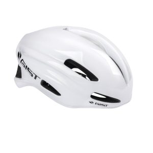 Casque Vélo Adulte Gist Route Veloce Blanc Taille 56-62 Réglage Molette, Boucle Fidlock (Eps-Pc)