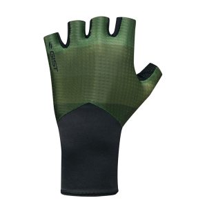 Gants Vélo Court Gist Speed Noir-Vert S (Paire Sur Carte) Sans Velcro